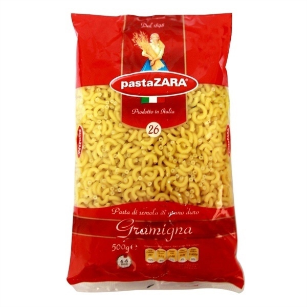 Nui ý chữ c 55 pasta Zara gói 500g