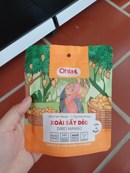 xoài sấy dẻo ohla 50g