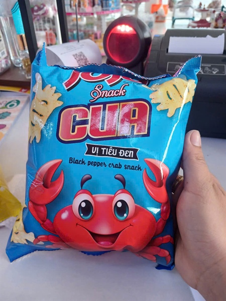 Jojo - Snack cua vị tiêu đen 29g