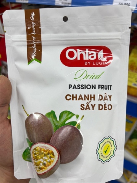 Chanh Dây sấy dẻo Ohla Passion fruit 100g