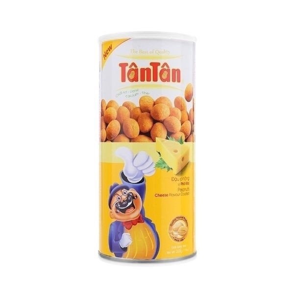 Đậu phộng Tân Tân lon phô mai 200g