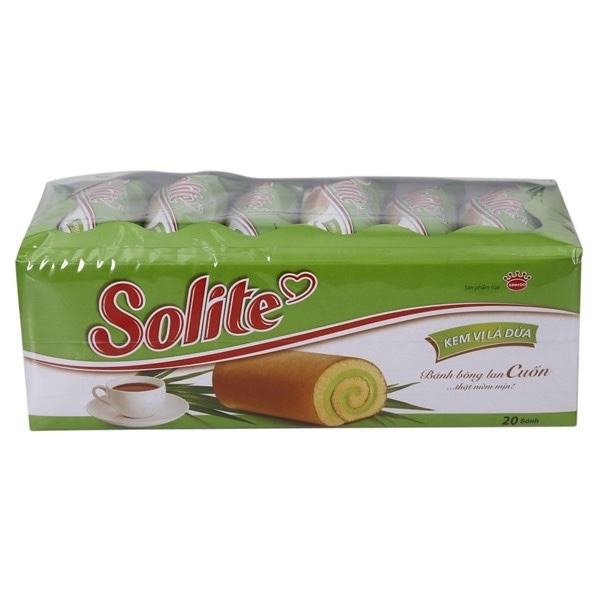 Bánh Solite vị lá dứa 360g