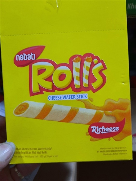 Bánh Nabati rolls 120g