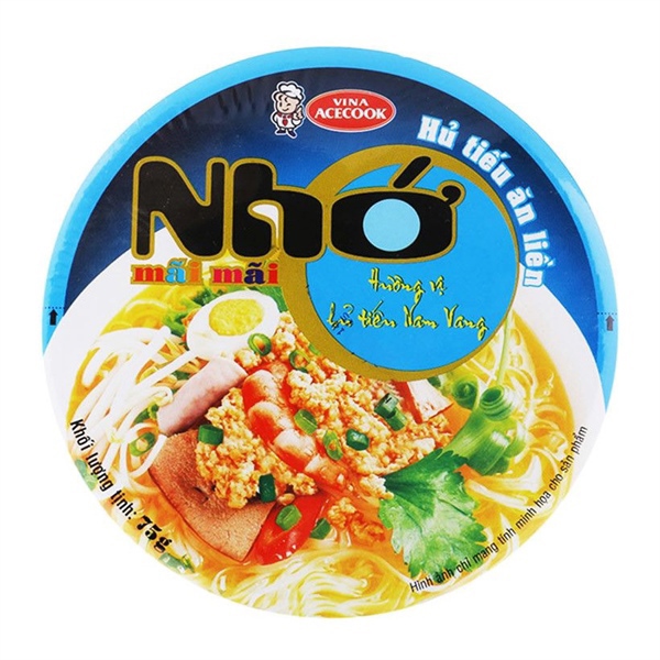 Hủ tiếu nam vang Nhớ Mãi Mãi bát 75g