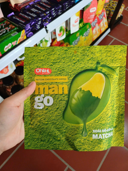 Xoài nhúng socola Matcha 100g*50 gói