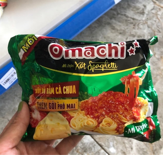 Omachi - Mì gói xốt Spaghetti