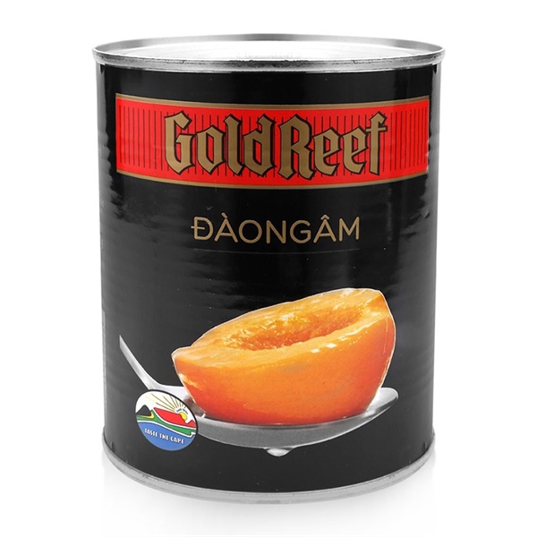 Đào ngâm Gold reef 825g