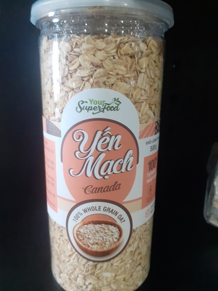 Your SuperFood - Yến mạch Canada 500g