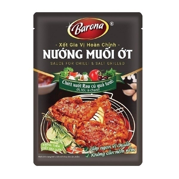 Xốt gia vị nướng muối ớt