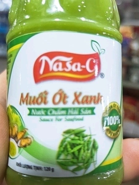 Muối ớt chanh ớt xanh Thanh thuật 120g