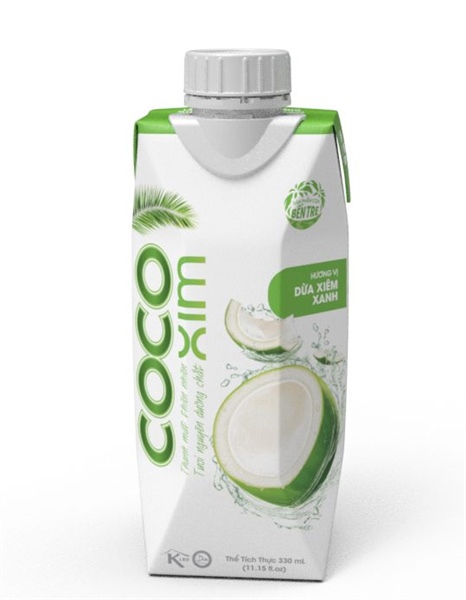Nước dừa xiêm xanh Cocoxim 330ml