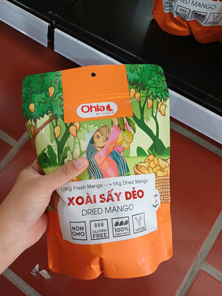 Xoài sấy dẻo Ohla 500g