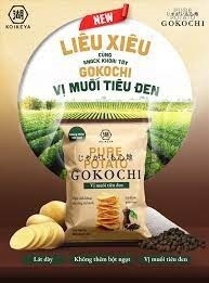 Snack koikeya gokochi vị muối tiêu đen 65g