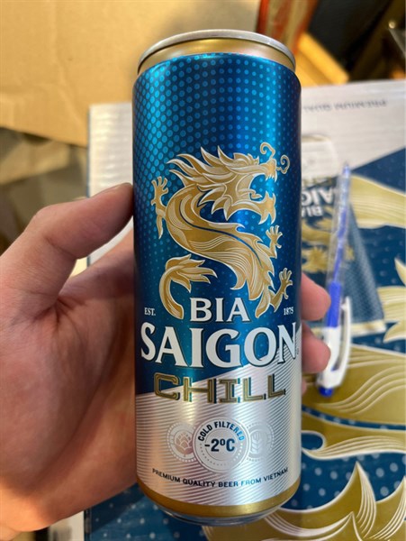 Bia Sài Gòn Chill 330ml