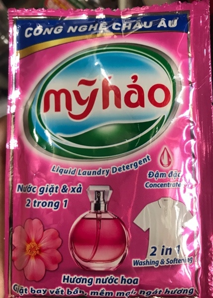 Nước giặt xả Mỹ Hảo ( gói lẻ)