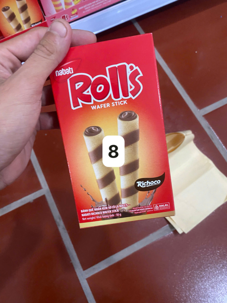 Banh que Nabati rolls 50g