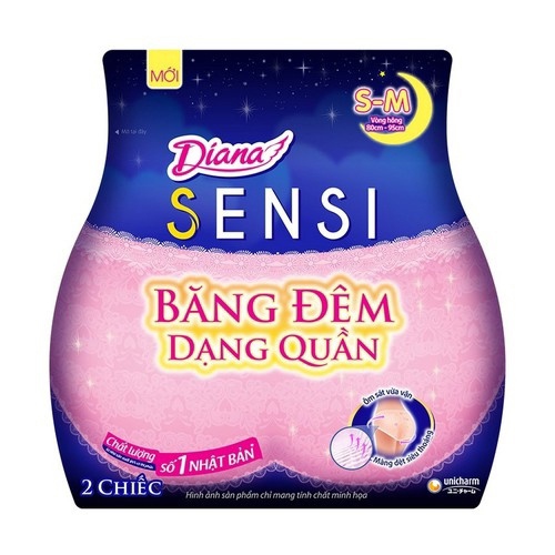 Băng đêm dạng quần Diana