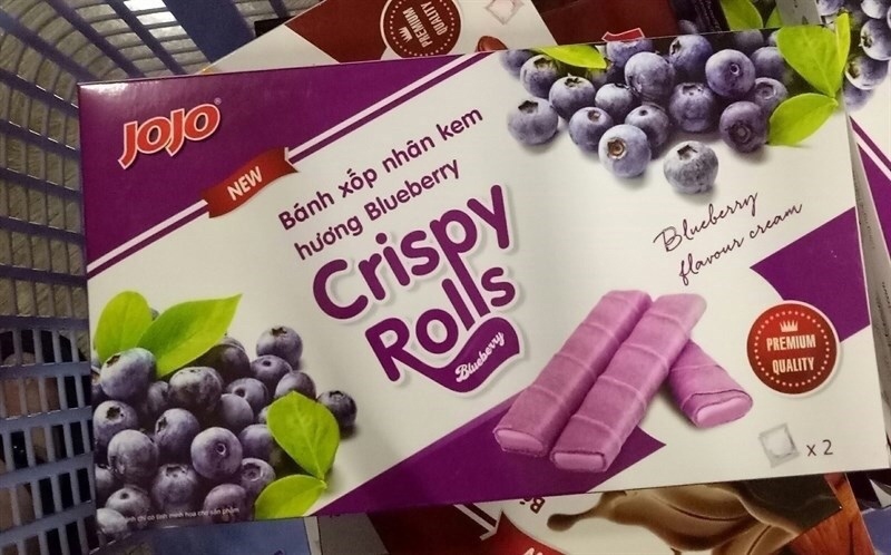 Jojo - Bánh xốp kem vị việt quất 110g