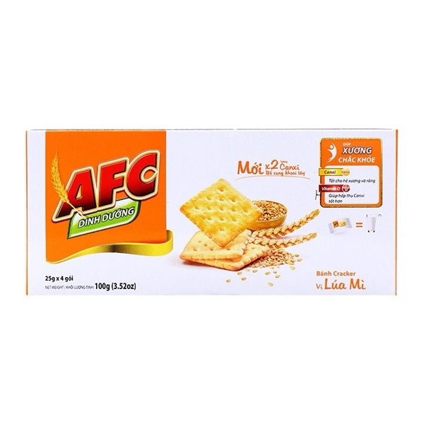 Bánh AFC lúa mì 100GR