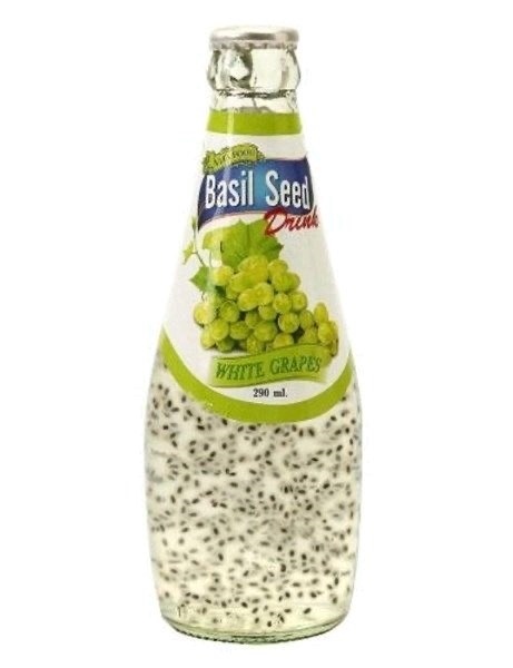 Nước é basil seed vị nho xanh 290ml