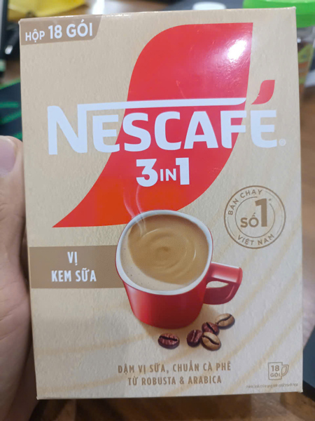 Nescafe sữa vị kem béo