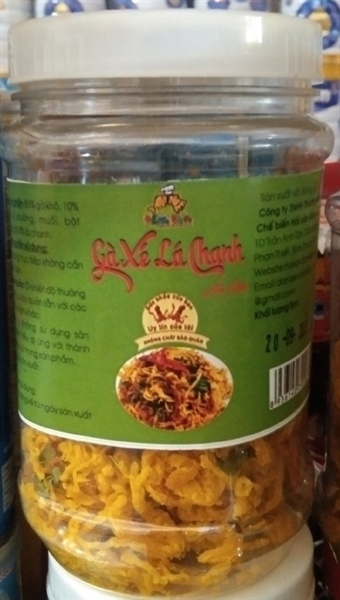 Khô gà lá chanh 500g