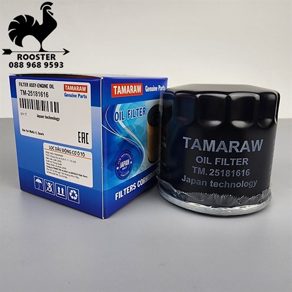 Tamaraw - Lọc nhớt động cơ (1.0, 1.2, lọc sắt) - Matiz 4, Spark, Gentra, Aveo