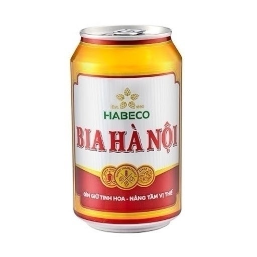 Bia Hà Nội Vàng Lon Thấp 330ml
