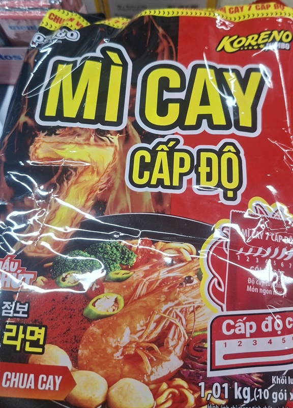 Mì cay 7 cấp độ