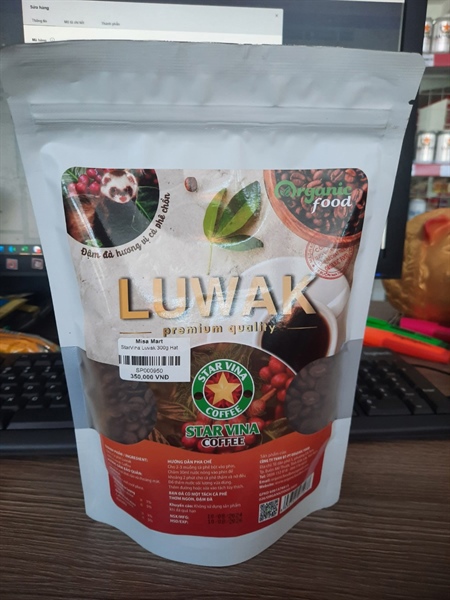 Cafe starvina luvak hạt 300g