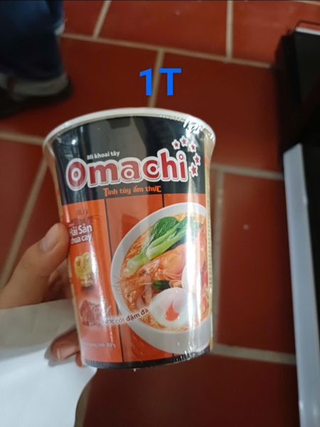 Omachi - Mì ly 66g vị hải sản chua cay