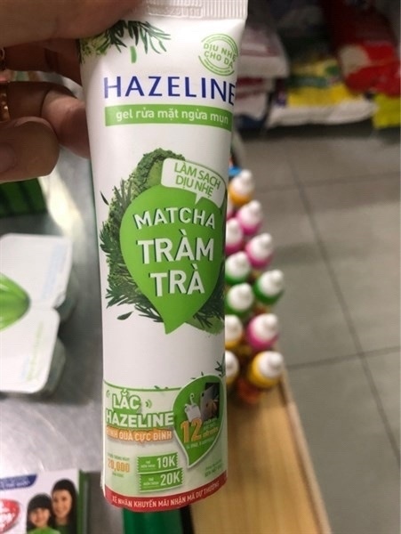 Sữa rửa mặt Hazeline tram tra rau ma cica 50g