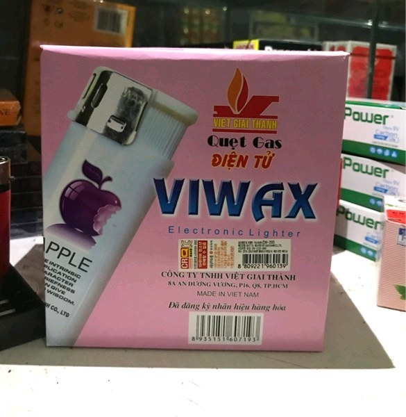 Hột quẹt ic trái táo