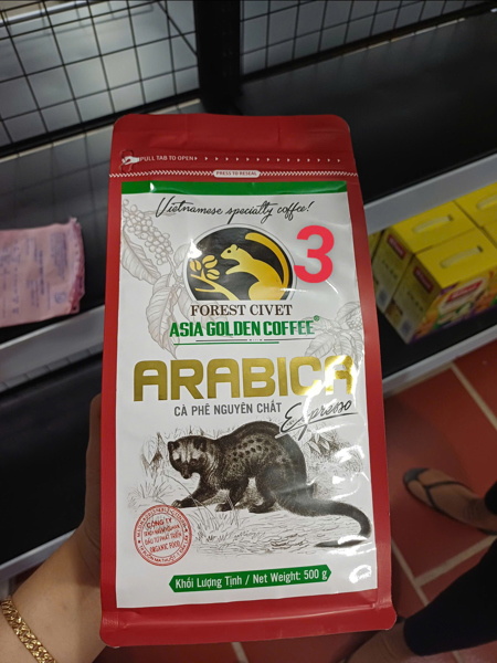 Cà phê nguyên chất Arabica 500g