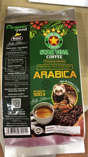 Cf star VINA Arabica 500g