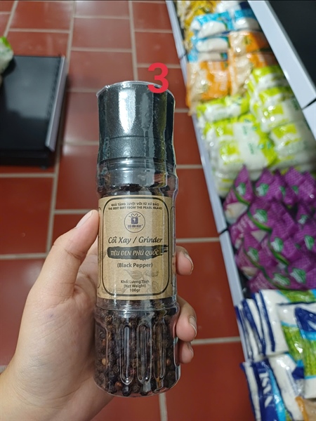 Cối xay tiêu đen pq 100g