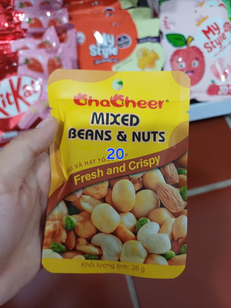 Chacheer - Đậu và hạt tổng hợp 26g