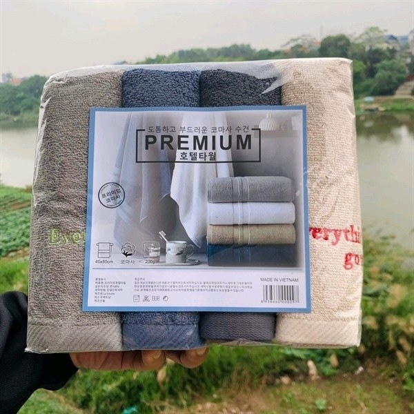 Khăn tắm 1.9 xuất khẩu Hàn Quốc