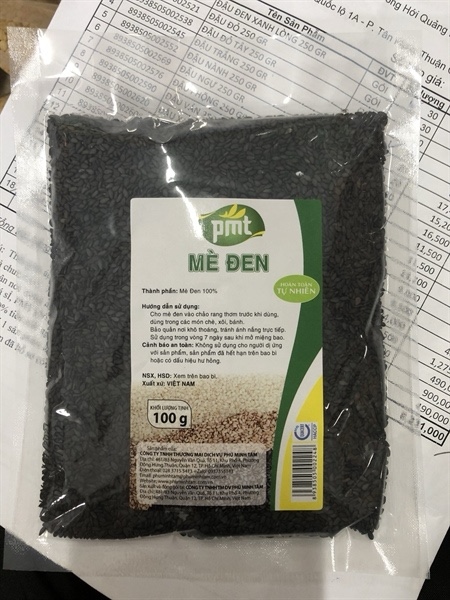 Mè đen Phú Minh Tâm gói 100g