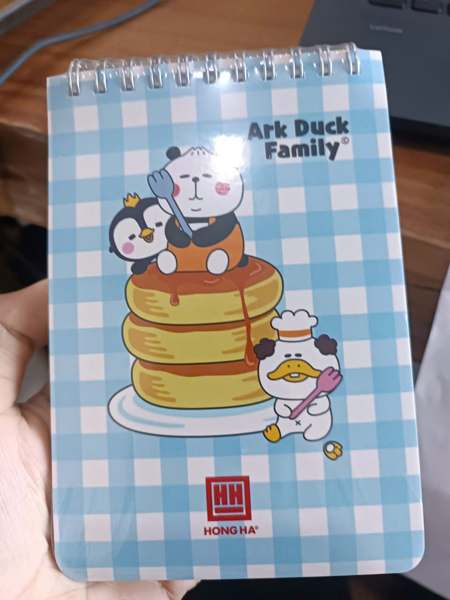 Hong Ha - Sổ lò xo A6 trang dọc (200pcs)