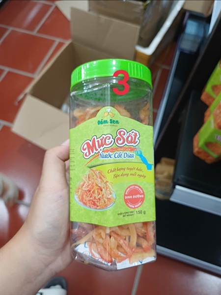 Mực sốt cốt dừa
