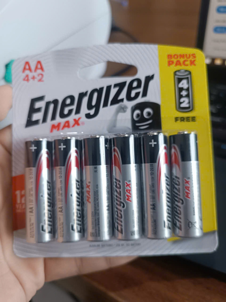 Energizer - Pin AA E91 (4+2)