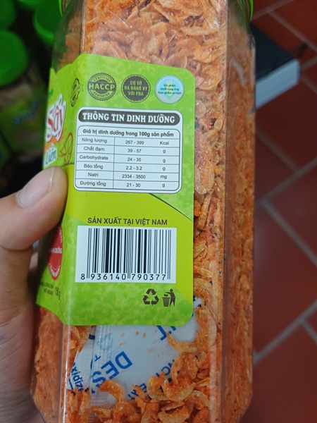 Ruốc sấy hộp 150g