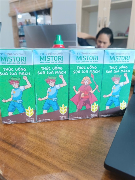 TH - Sữa lúa mạch Mistori 180ml