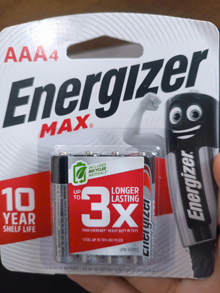 Energizer - Pin AAA E92 (4pcs)