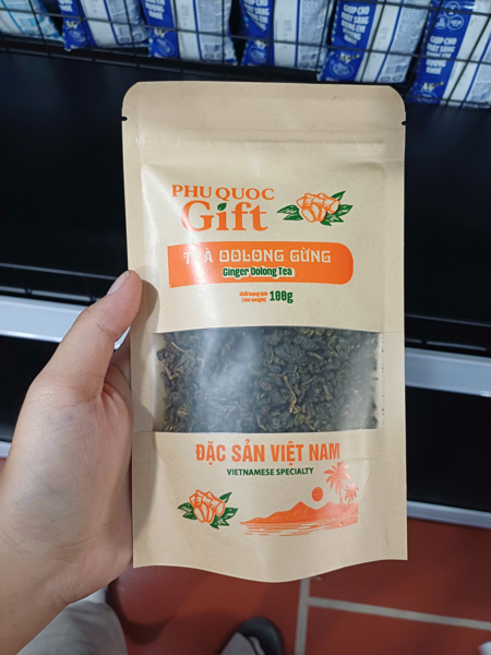 Trà Olong gừng 100g