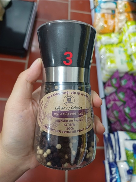 Cối xay tiêu 4 mùa 100g