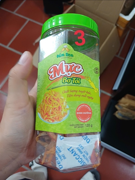 Mực bơ tỏi
