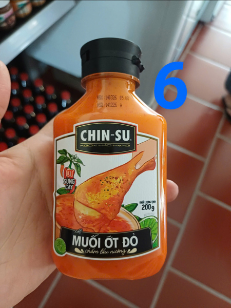 Muối ớt đỏ Chinsu 200g