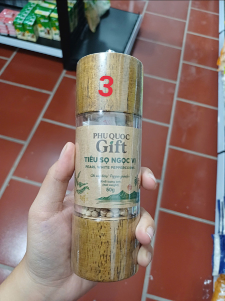 Cối xay tiêu sọ gỗ 50GR